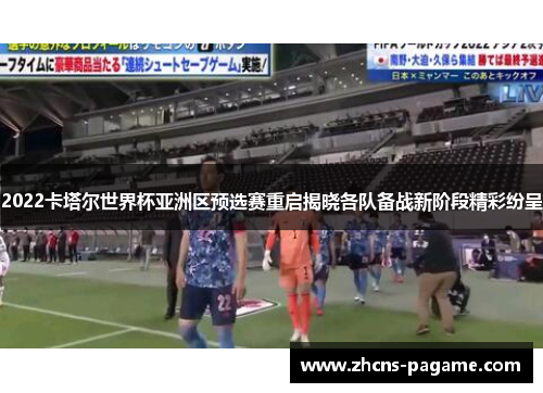2022卡塔尔世界杯亚洲区预选赛重启揭晓各队备战新阶段精彩纷呈