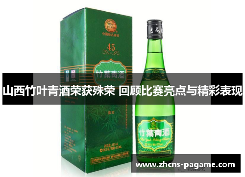 山西竹叶青酒荣获殊荣 回顾比赛亮点与精彩表现